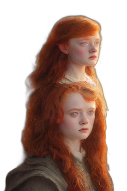 hair, crown, face, dress transparent PNG cut-out