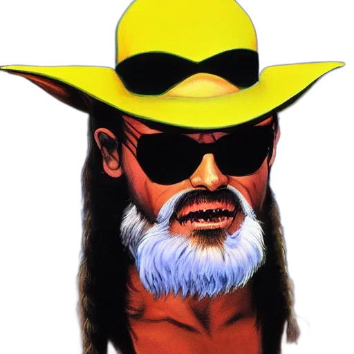 hat, mask, face, staff transparent PNG cut-out
