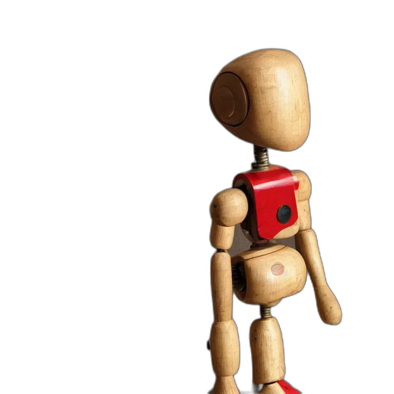 robot, staff, furniture, 3d render transparent PNG cut-out