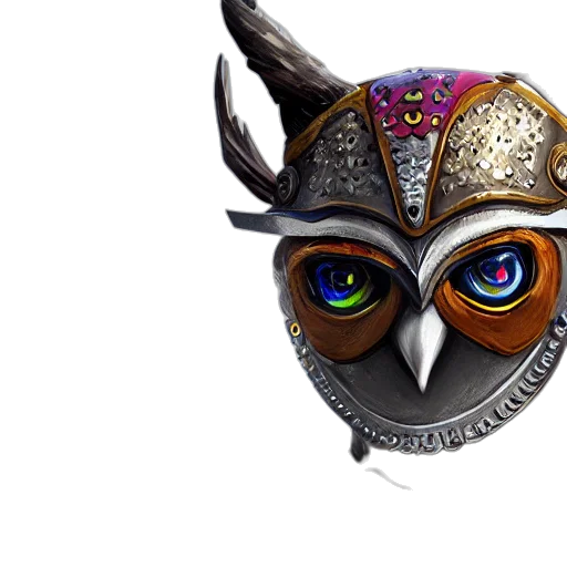 mask, jewelry, fantasy art, concept art transparent PNG cut-out