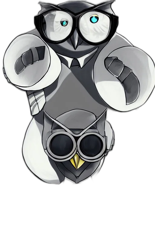 robot, mask, staff, weapon transparent PNG cut-out