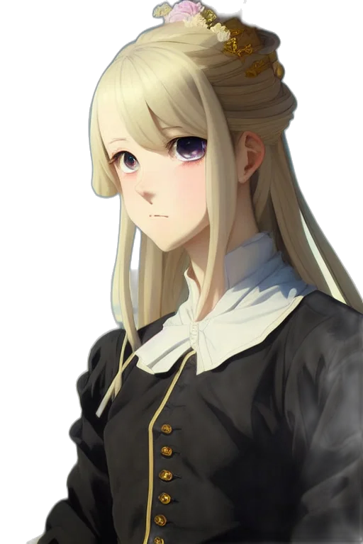 staff, face, crown, dress transparent PNG cut-out