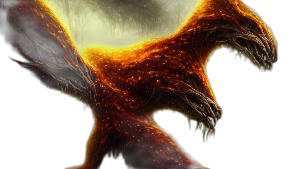 dragon, creature, animal, hair transparent PNG cut-out