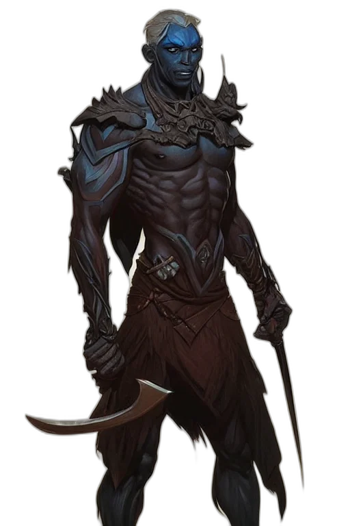 creature, staff, concept art, fantasy art transparent PNG cut-out