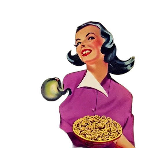 food, cartoon, stylized, advertisement transparent PNG cut-out