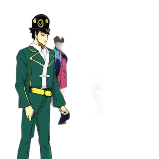staff, jacket, concept art, anime transparent PNG cut-out