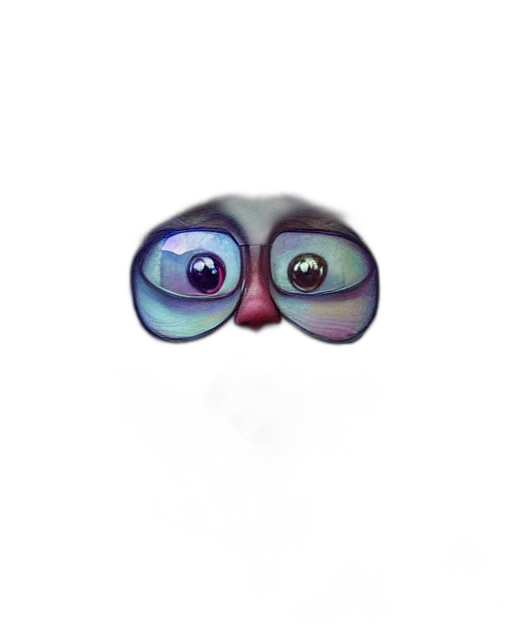 mask, face, staff, creature transparent PNG cut-out