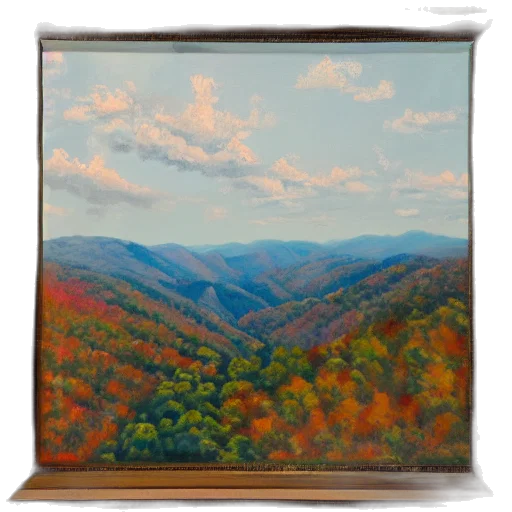 oil painting, photorealistic, concept art, forest transparent PNG cut-out
