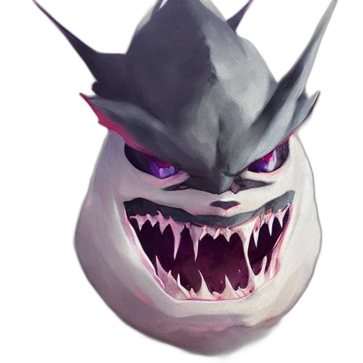 mask, creature, face, dragon transparent PNG cut-out