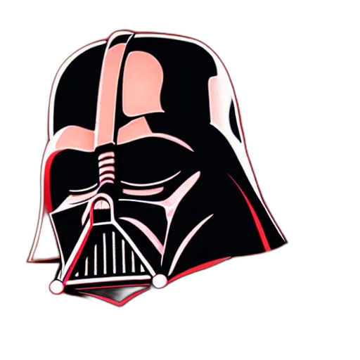mask, comic book art, photorealistic, concept art transparent PNG cut-out