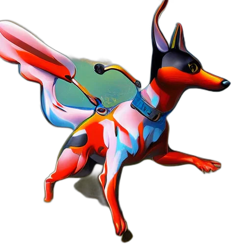 animal, dragon, creature, staff transparent PNG cut-out