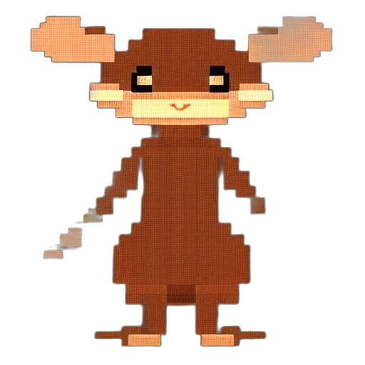 animal, creature, staff, jacket transparent PNG cut-out