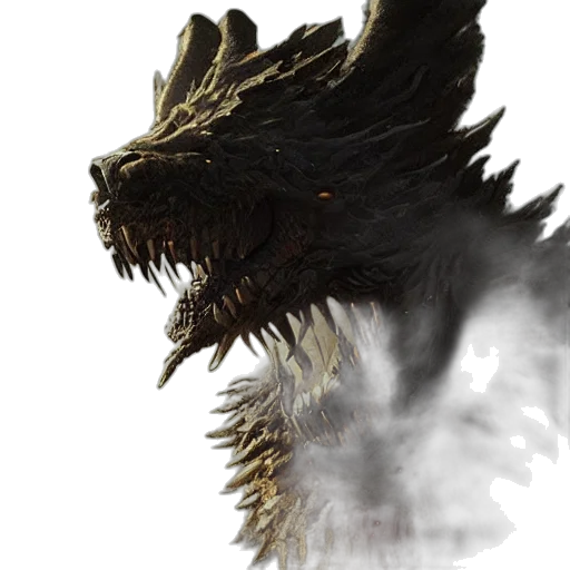dragon, creature, animal, mask transparent PNG cut-out
