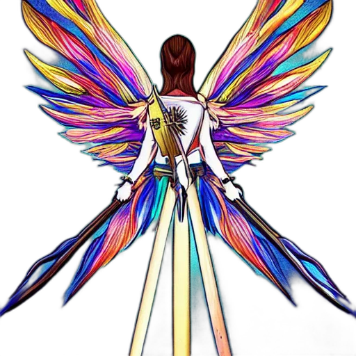 staff, fantasy art, concept art, pixel art transparent PNG cut-out