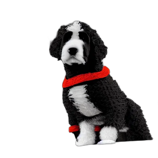 animal, staff, jacket, 3d render transparent PNG cut-out