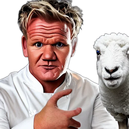 animal, gordon, ramsay, ram transparent PNG cut-out