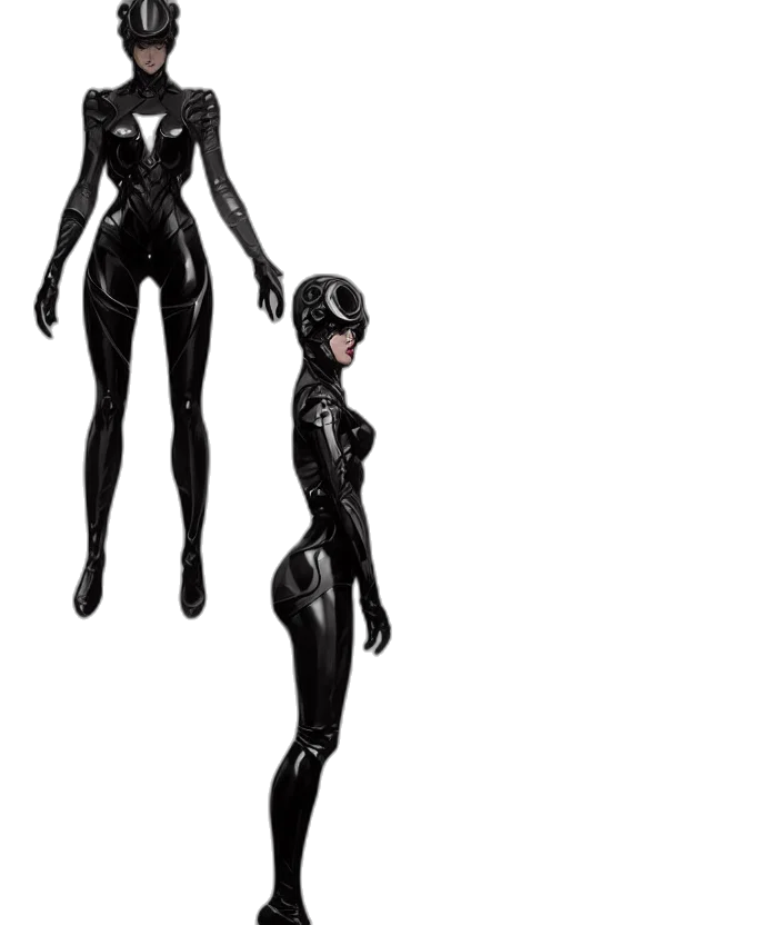 robot, mask, dress, concept art transparent PNG cut-out