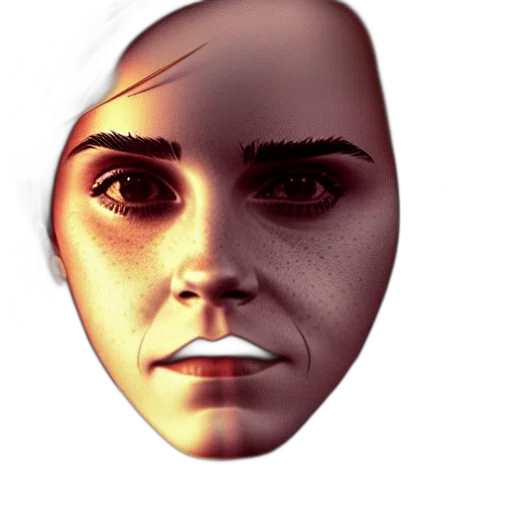 mask, face, robot, creature transparent PNG cut-out