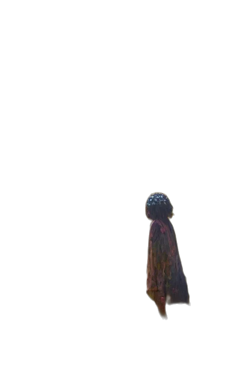 dress, creature, animal, staff transparent PNG cut-out