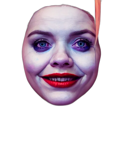 mask, face, creature, crown transparent PNG cut-out