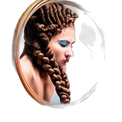 hair, jewelry, crown, face transparent PNG cut-out