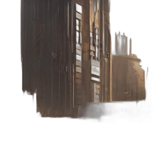 building, robot, furniture, dress transparent PNG cut-out