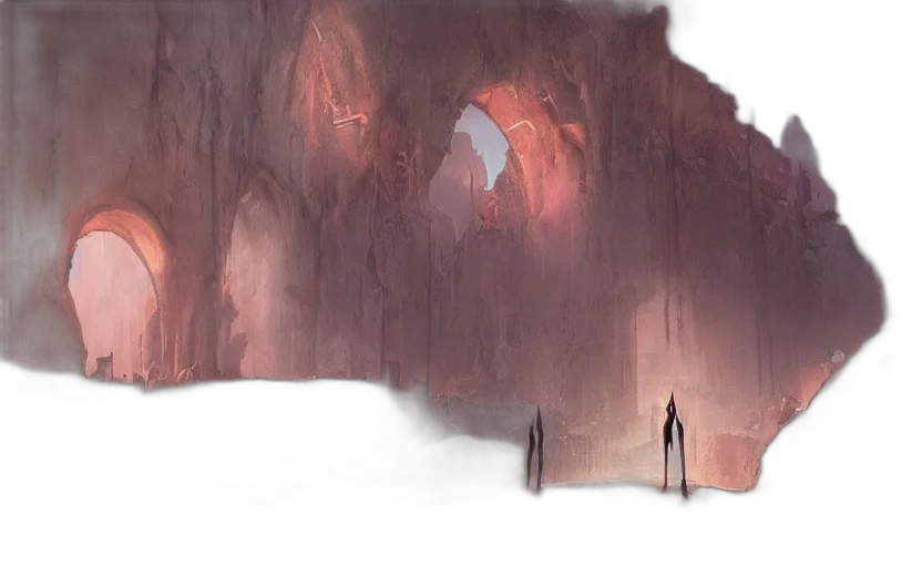 sword, concept art, fantasy art, watercolor transparent PNG cut-out