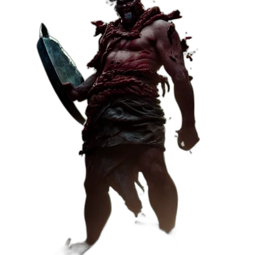 creature, staff, mask, animal transparent PNG cut-out
