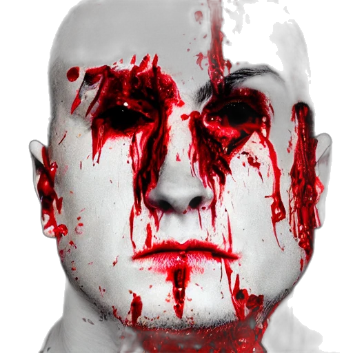 face, mask, staff, photorealistic transparent PNG cut-out
