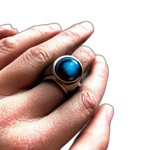 jewelry, 3d render, photo, ring transparent PNG cut-out