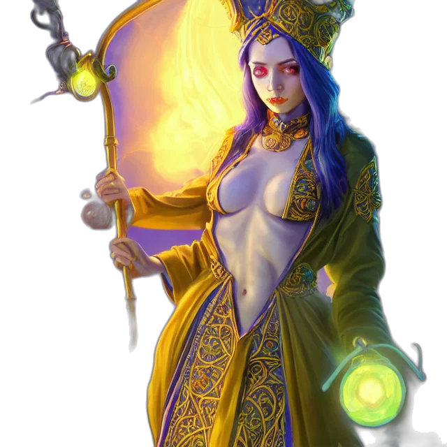 staff, jewelry, sword, crown transparent PNG cut-out