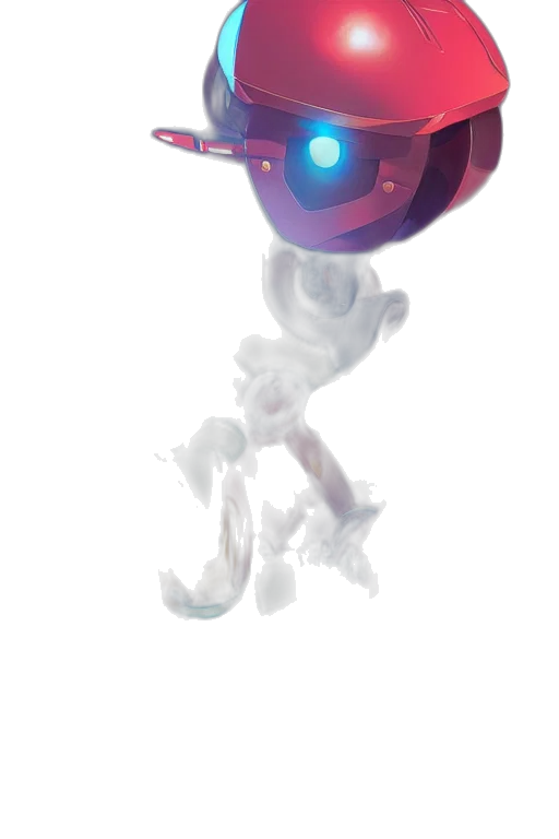 robot, weapon, creature, staff transparent PNG cut-out