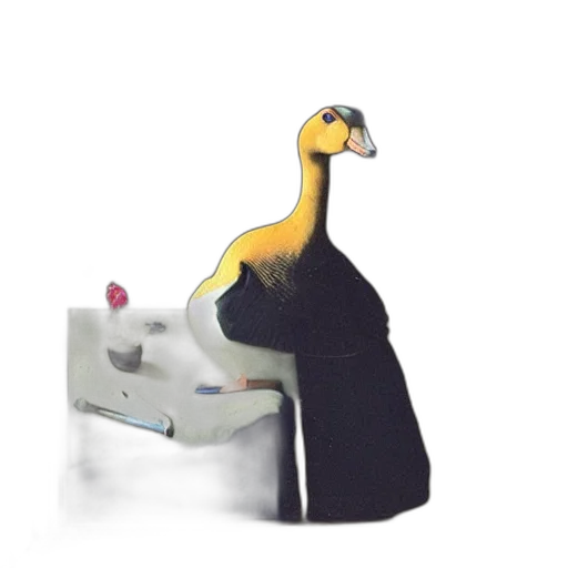 staff, animal, robot, hat transparent PNG cut-out