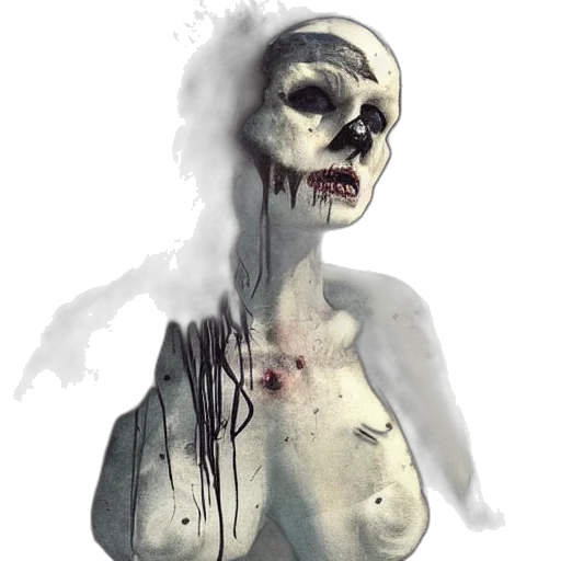face, mask, creature, staff transparent PNG cut-out