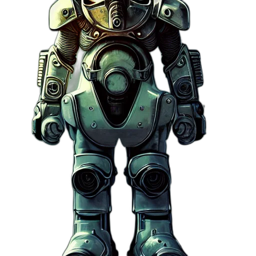 robot, weapon, concept art, 3d render transparent PNG cut-out