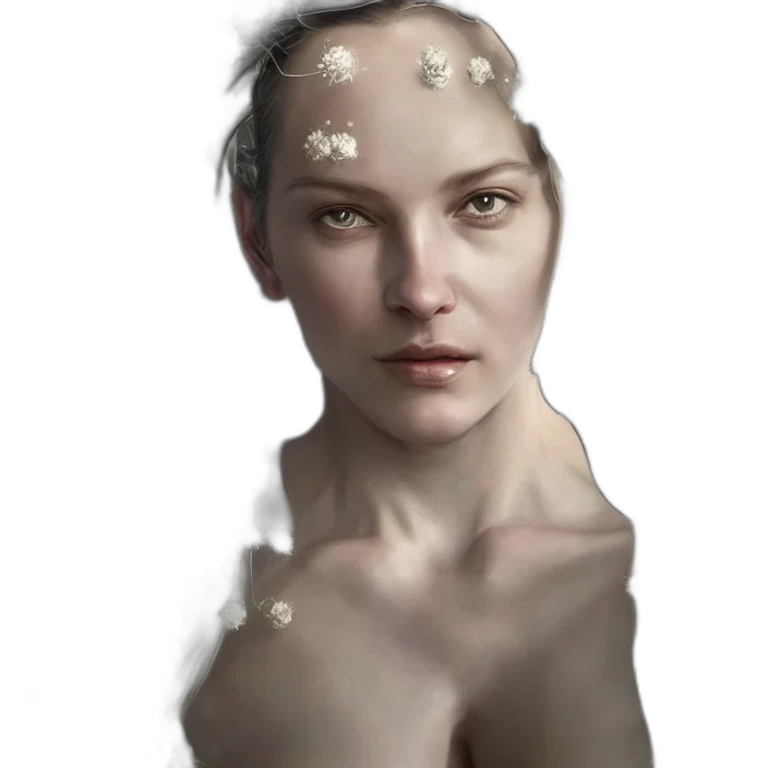 face, crown, jewelry, mask transparent PNG cut-out