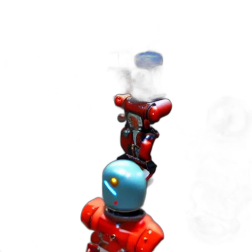 robot, staff, weapon, bottle transparent PNG cut-out