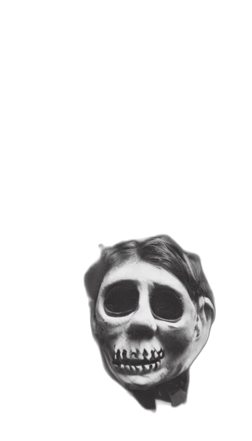 mask, face, creature, staff transparent PNG cut-out