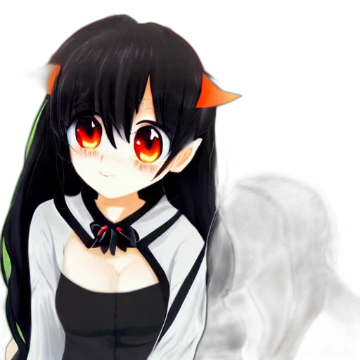 dragon, staff, mask, creature transparent PNG cut-out