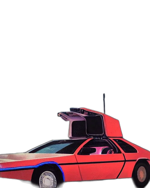 car, robot, weapon, jacket transparent PNG cut-out