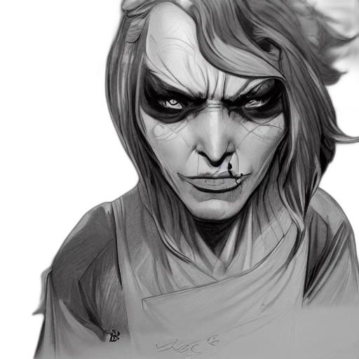 face, mask, creature, concept art transparent PNG cut-out