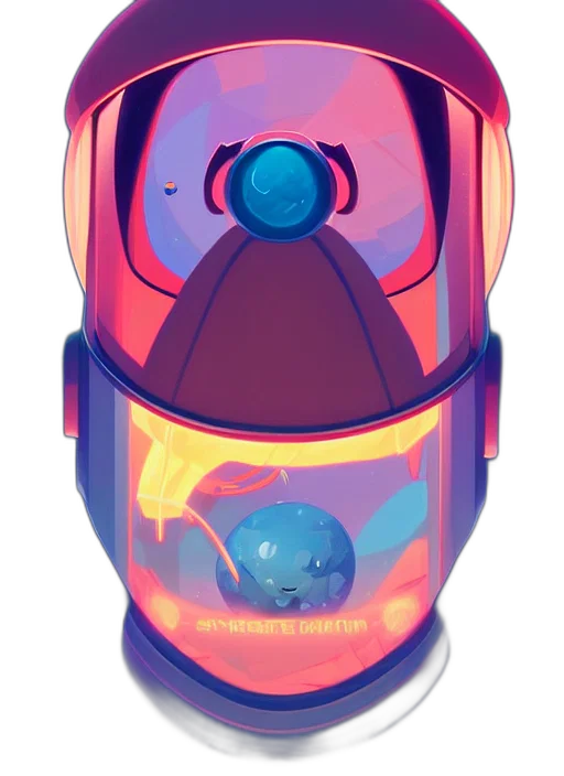robot, bottle, mask, creature transparent PNG cut-out