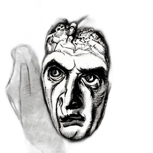 mask, face, crown, jacket transparent PNG cut-out