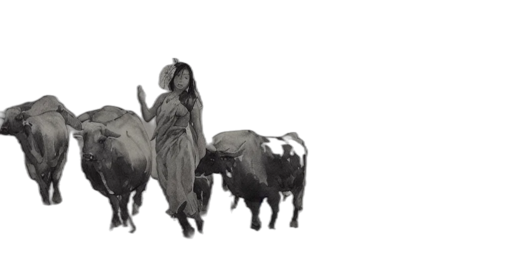 animal, concept art, fantasy art, pencil sketch transparent PNG cut-out