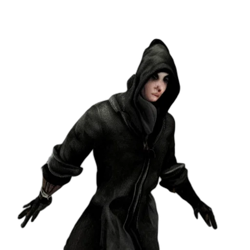staff, jacket, weapon, mask transparent PNG cut-out