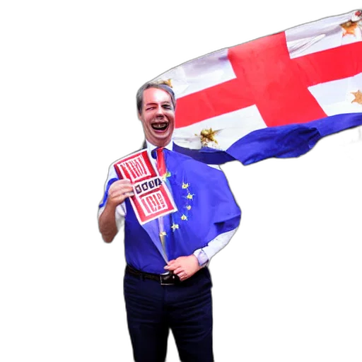 staff, nigel, farage, laughing transparent PNG cut-out