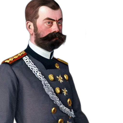 staff, photorealistic, russian, emperor transparent PNG cut-out