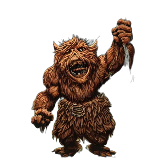 creature, animal, staff, concept art transparent PNG cut-out