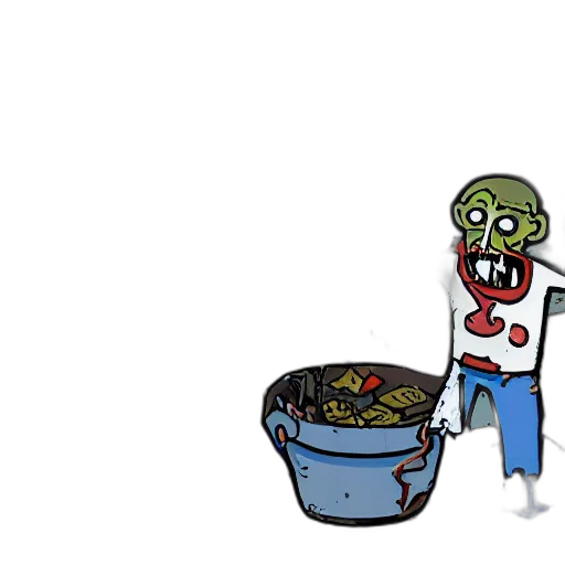 food, creature, robot, mask transparent PNG cut-out
