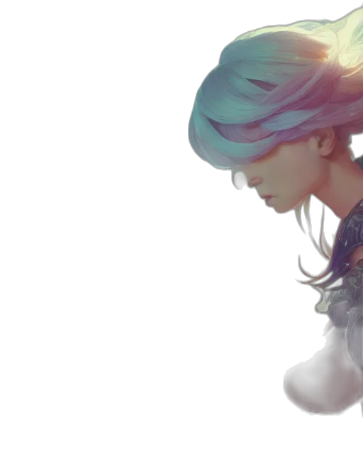dress, crown, face, concept art transparent PNG cut-out